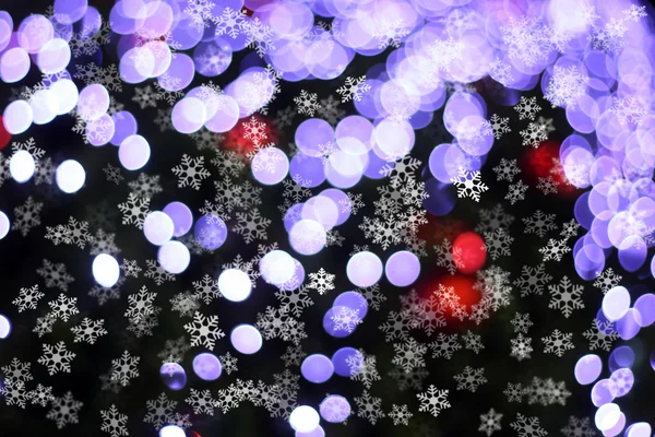 Luz abstracta desenfocada fondo navidad bokeh —  Fotos de Stock