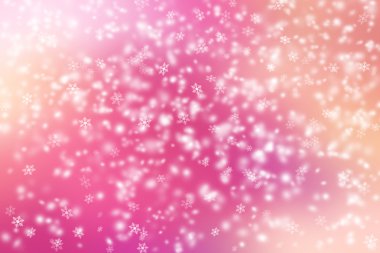 Kar fırtınası renkli arka plan üzerinde.