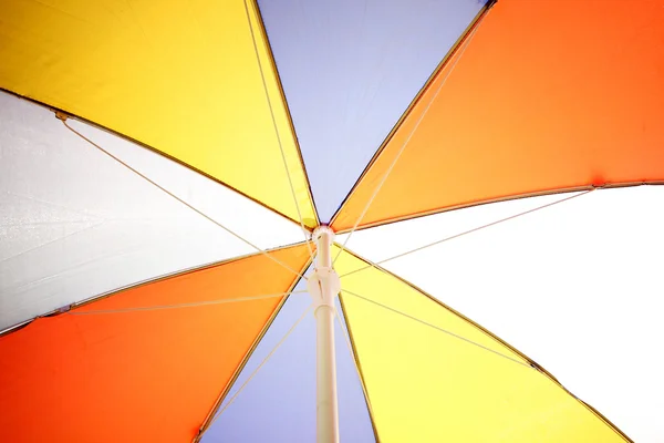 Detail of colorful umbrella, abstract background. — Stock Photo, Image