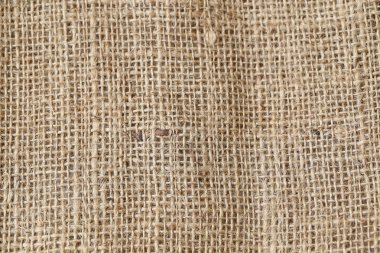 Arka plan için görevden doğal çuval bezi kendir, yakın çekim.