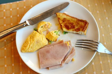 Yemek kahvaltı ne zaman birini yerken, değil bitirmek.