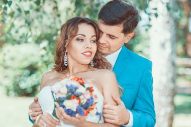 Gelin ve damat portresi