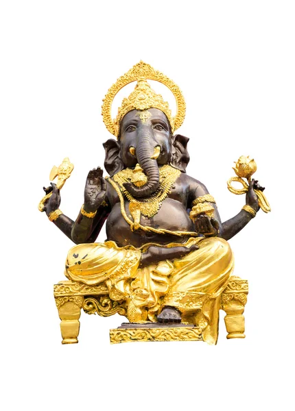 Ganesh heykel izole cliping yolu ile 