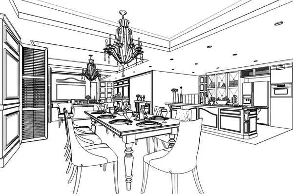 Bir iç anahat kroki 