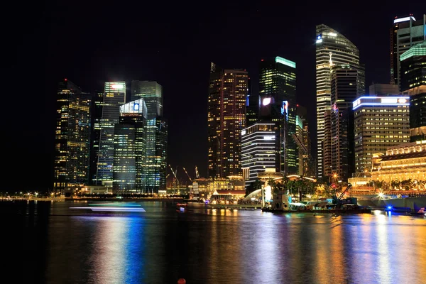 Singapore Cityscape at night — Stock Photo, Image