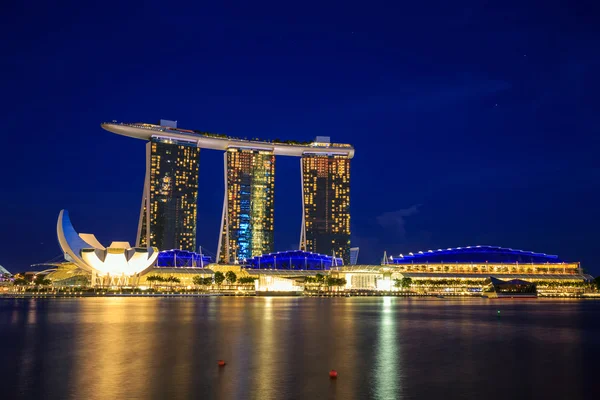 Singapore Cityscape at night — Stock Photo, Image