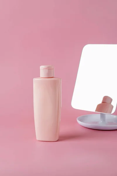 Tubo Crema Cosmética Producto Facial Envase Botella Blanco Para Cuidado —  Fotos de Stock
