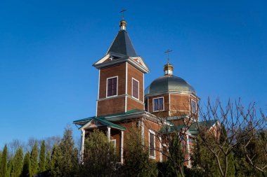 Aziz Michael Kilisesi 'nin Güzel Manzaraları Gomel Belarus' taki Başmelek.