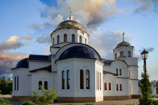 Templo Del Icono Georgiano Madre Dios Gomel — Foto de Stock