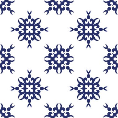 Dekoratif Asyalı Halkın Kusursuz Örnekleri. Asyalı Göçebelerin Süsü: Kırgız, Kazak, Beşir, Tatar, Yakut, Moğol. Kağıt Ürünleri, Tekstil Etnik Vektör İllüstrasyonu.