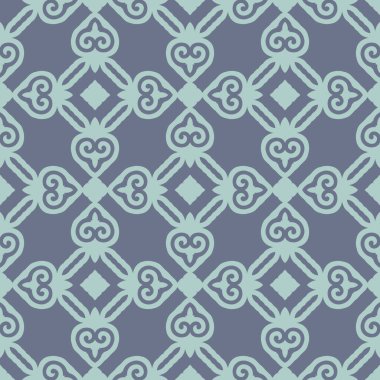 Klasik Şablon Süslemesi, Dekoratif Dekoratif Dekoratif Çiçeksiz Duvar Kağıdı, Moda Yazısı, Moda Dekorasyonu, Moda Dekorasyonu, Ev Tekstili, Retro Vektör İllüstrasyonu.