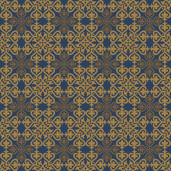 Klasik Şablon Süslemesi, Dekoratif Dekoratif Dekoratif Çiçeksiz Duvar Kağıdı, Moda Yazısı, Moda Dekorasyonu, Moda Dekorasyonu, Ev Tekstili, Retro Vektör İllüstrasyonu.