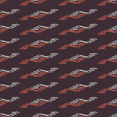 Etnik unsurlu dekoratif, pürüzsüz desen. Kırgız ve Kazak süslemeleri. Geçmişin dokusu, kartlar, davetiyeler, duvar kağıtları, desenler, kumaşlar, hediye ambalajları, tekstil. Vektör.