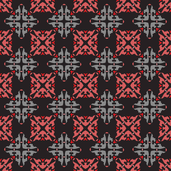  Бесшовный геометрический узор. Дизайн абстрактных текстур может быть использован для фона, мотивов, текстиля, обоев, упаковки подарков, искушения. Дизайнерская бумага для Scrapbook. Вектор.