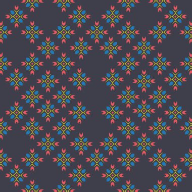 Klasik Şablon Süslemesi, Kusursuz Geometrik Tasarım Şablonu, Duvar Kağıdı, Moda Yazısı, Moda Dekorasyonu, Ev Tekstili, Retro Dekor. Vektör.