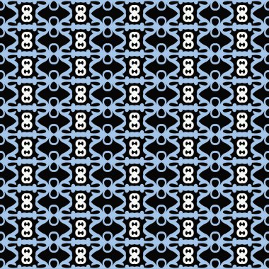 Klasik Şablon Süslemesi, Kusursuz Geometrik Tasarım Şablonu, Duvar Kağıdı, Moda Yazısı, Moda Dekorasyonu, Ev Tekstili, Retro Dekor. Vektör.