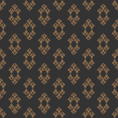 Yuvarlak çerçeve, tasarımın için bir çalışma. Kazak, Kırgız, Özbek 'in süs eşyaları ve motifleri, plaka, tekstil ve baskı tasarımı için ulusal Asya dekoru. Çember çerçeve. Vektör. 