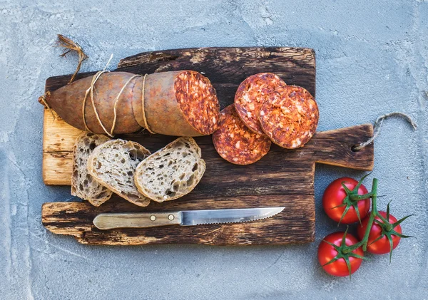 Set de aperitivos de vino — Foto de Stock