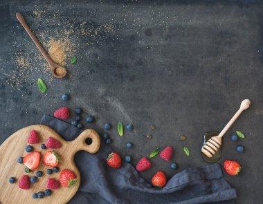 Berry çerçeve ile kopya alanı sağ