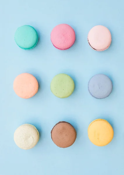 French macaroon biscuits — Stock Photo, Image