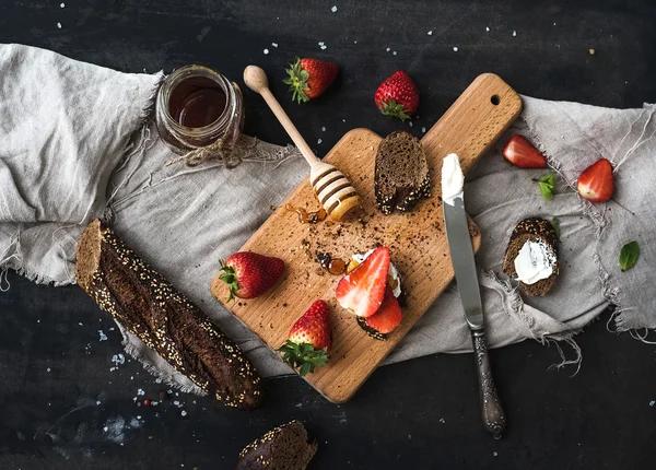 Tasty breakfast set — Stock Photo, Image