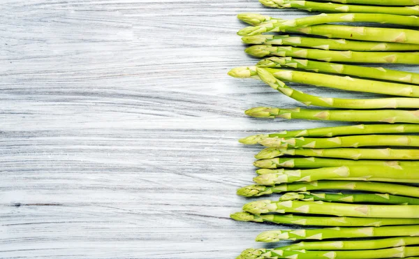 Espargos verdes frescos — Fotografia de Stock