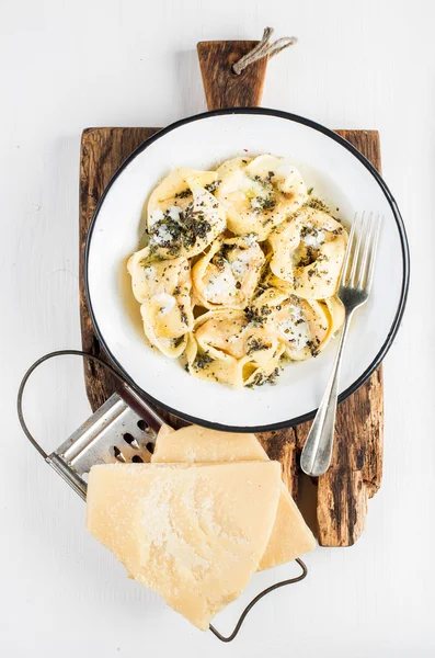 Tortellini italiani Burro — Foto Stock