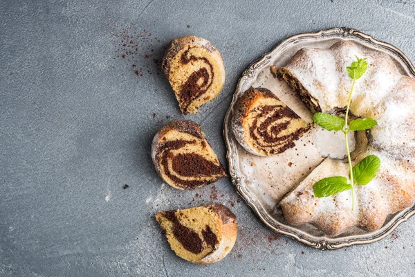 Gâteau de lapin zèbre — Photo