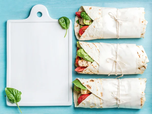 Healthy lunch snacks — Stock Photo, Image