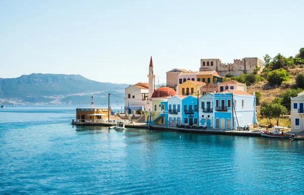 Gre k üzerinden görünüm Kastelorizo Adaları