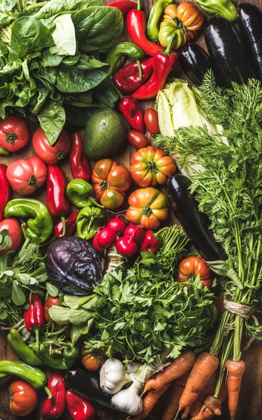 Frische Rohstoffe für gesunde Küche — Stockfoto