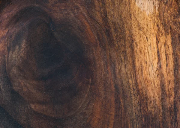 Struttura in legno di noce naturale scuro — Foto Stock
