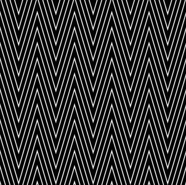 Dikişsiz siyah-beyaz geometrik desen çizimi