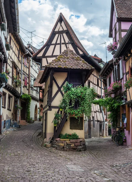Timbered traditional french house — Stock Photo, Image