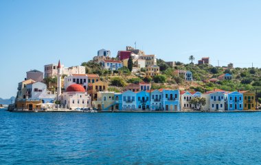 Kastellorizo Adası, Oniki Ada, Yunanistan.