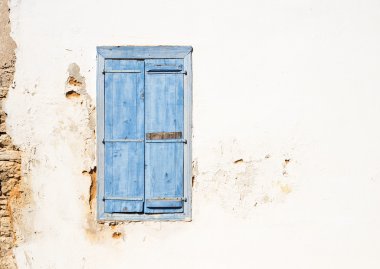 Mediterranean style old window.