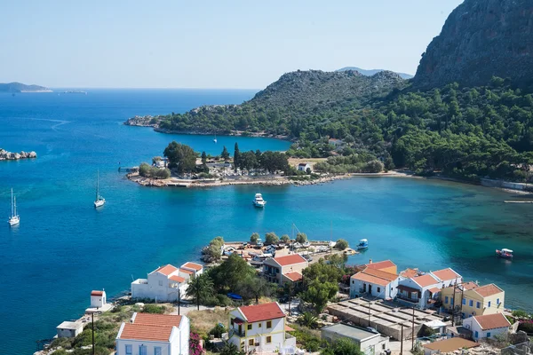 View over Greek islands — Stok fotoğraf