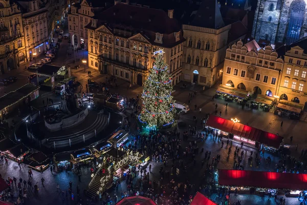 Town or Staromestska square — Stok fotoğraf