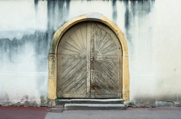 Puerta de madera vieja — Foto de Stock