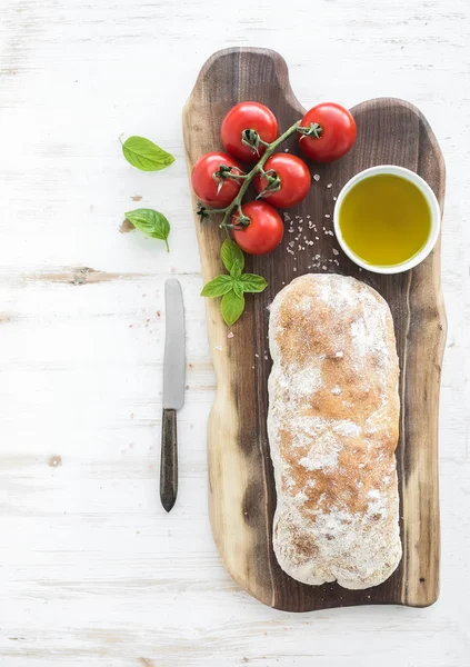 Freshly baked ciabatta bread — Stock Photo, Image