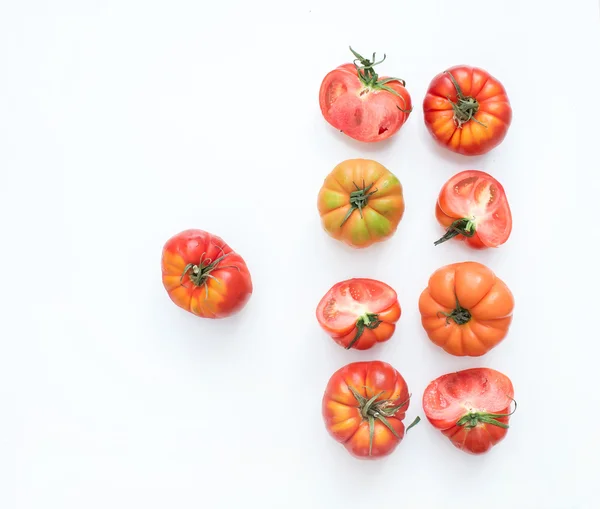 Selection of heirloom tomatoes — Stock Photo, Image