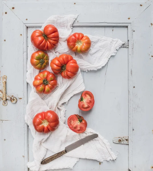 Tomates de Herencia Frescos Maduros — Foto de Stock