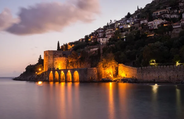 Gamla varvet i Alanya, Turkiet. — Stockfoto