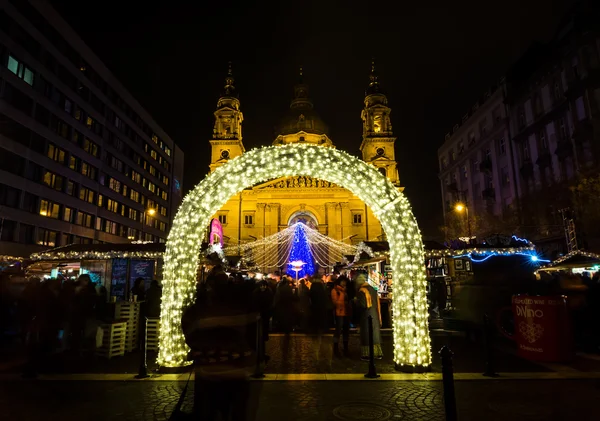 Noel pazarı Meydanı — Stok fotoğraf