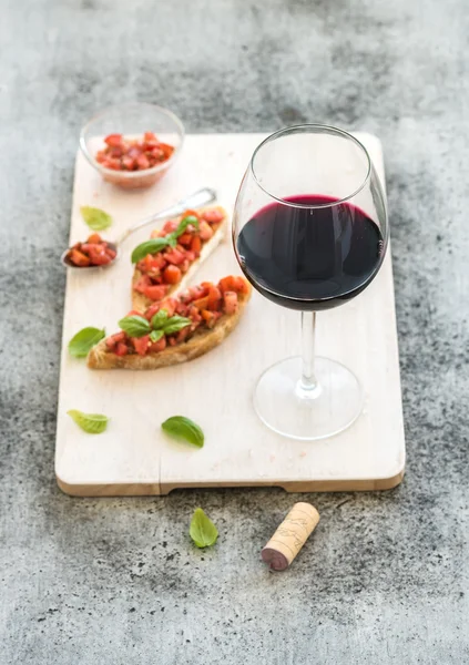 Wine appetizer set — Stock Photo, Image