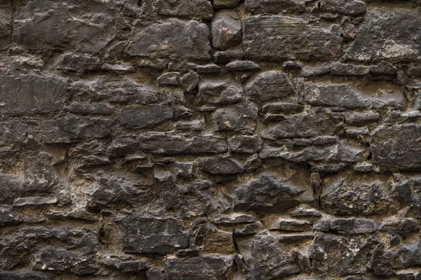 Muralla de piedra natural medieval — Foto de Stock