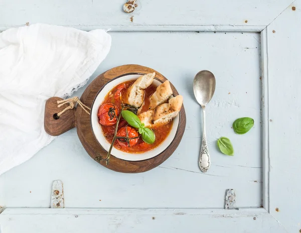 Sopa Pappa al Pomodoro — Foto de Stock