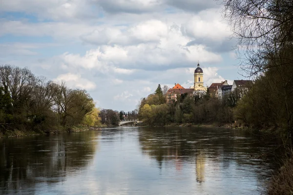 Neuburg on River Danube in Bavaria — Stock Photo, Image