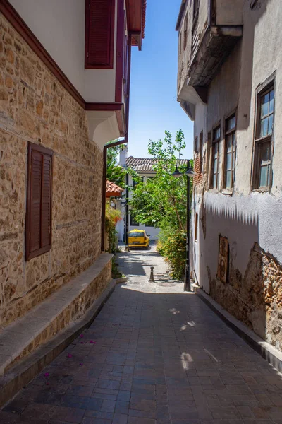 Antalya Turkey 2021 Streets Center Old City Antalya Turkey Uncrowded — Stock Photo, Image