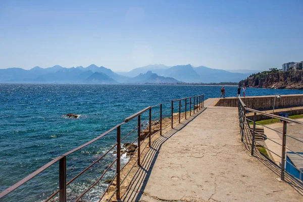 Starý Přístav Starožitném Centru Antalya Turecku — Stock fotografie